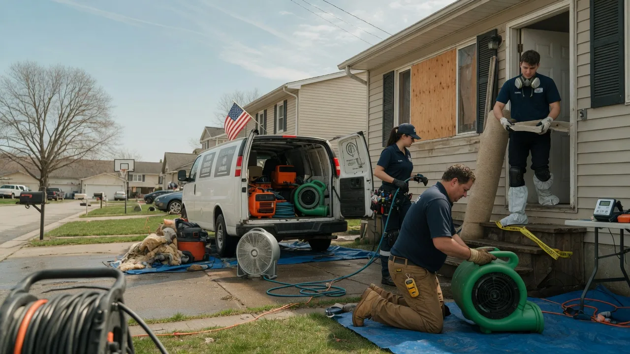 Water Damage Restoration in Hermitage, MO near me